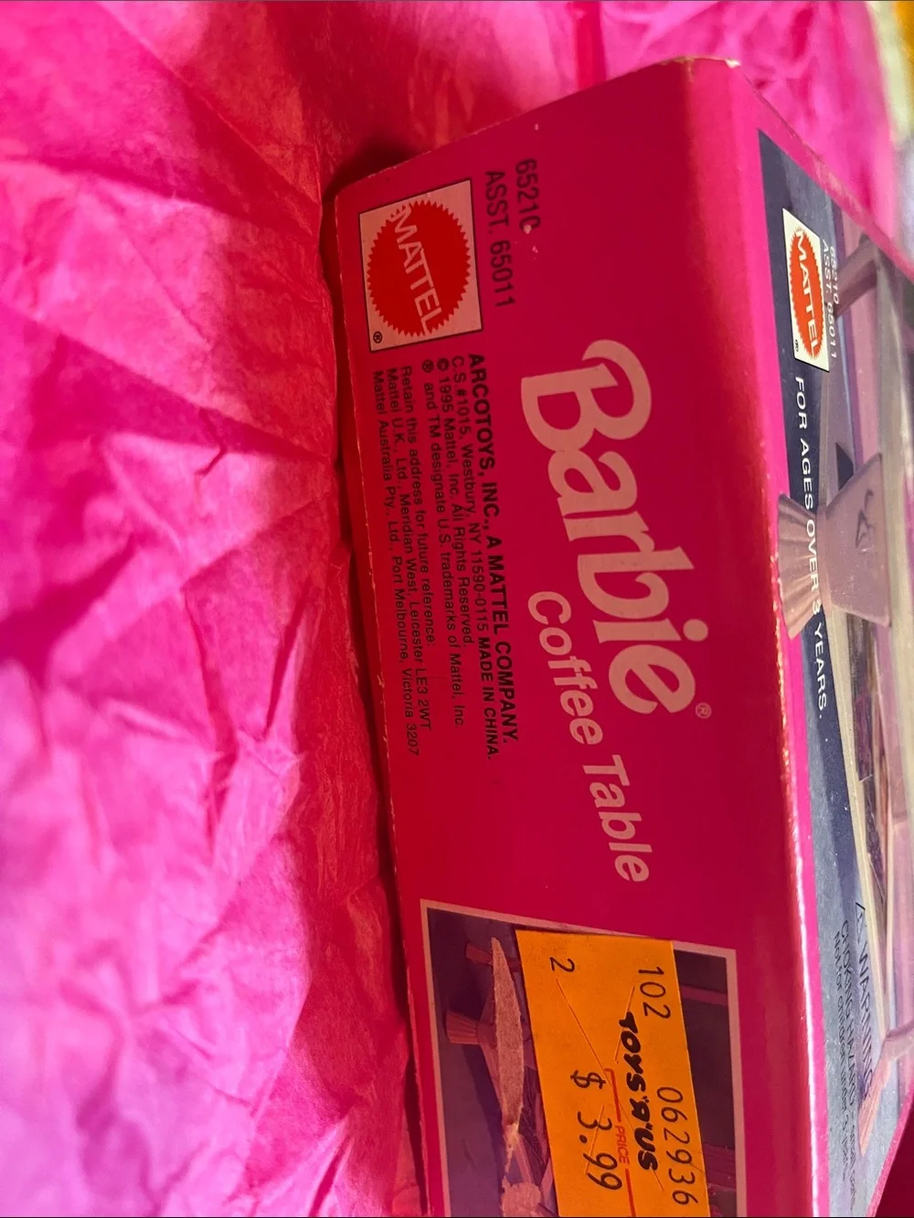 Mattel barbie coffee